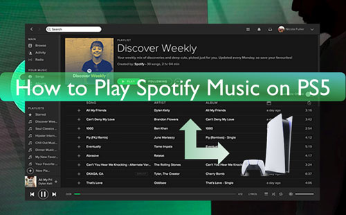 play spotify on ps5