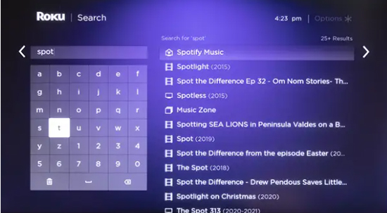 add spotify to roku tv from streaming channel