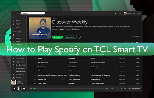 play spotify on tcl tv