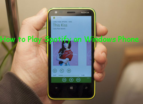 play spotify on windows phone