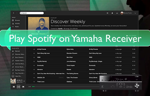 play spotify on yamaha receiver