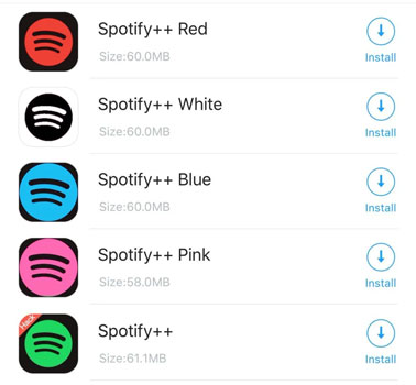install spotify plus plus from apps4iphone