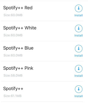 install spotify plus plus from apps4iphone