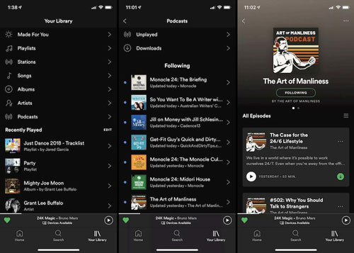 download best spotify true crime podcasts mobile