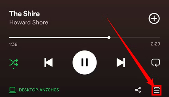 clear spotify queue on iphone