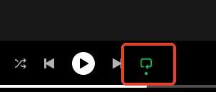 spotify repeat playlist icon