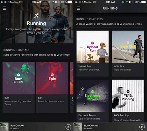 spotify running playlists