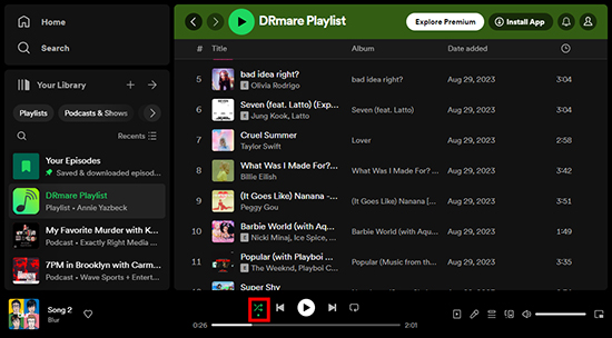 2024 New] Turn Off Spotify Smart Shuffle with/without Premium