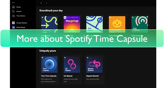 spotify time capsule