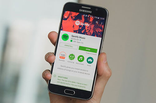 spotify on android phone