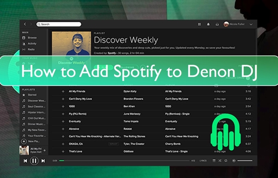 denon dj spotify