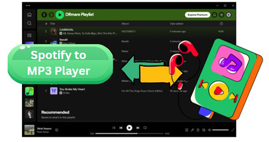 spotify to mp3 player