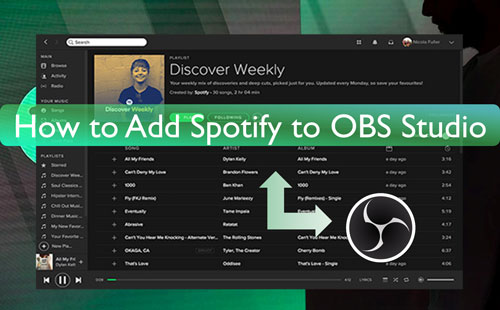 add spotify to obs studio