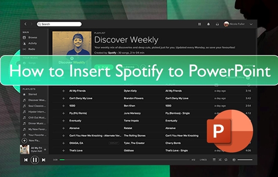 spotify to powerpoint
