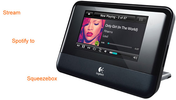 spotify to squeezebox