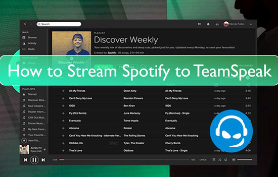 stream spotify to teamspeak