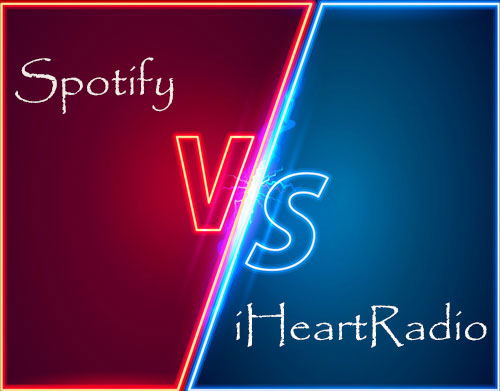 spotify vs iheartradio comparison