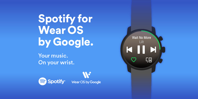 download and install spotify wear os app