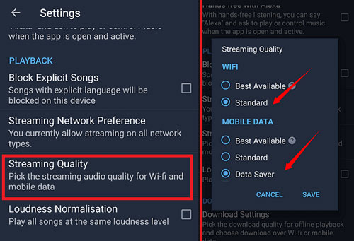 alter streaming amazon music audio quality