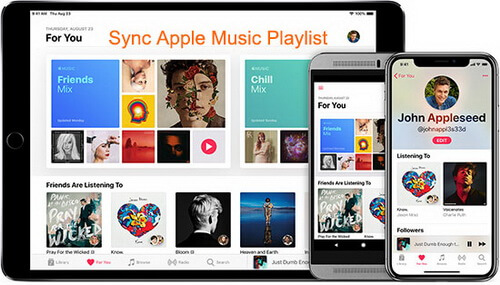 sync apple music playlist