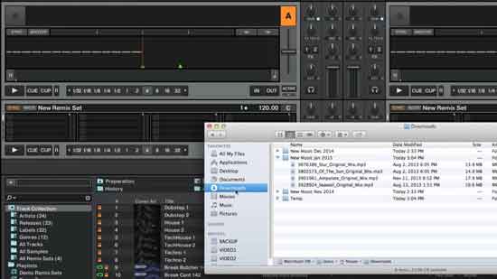 sync spotify music to traktor dj
