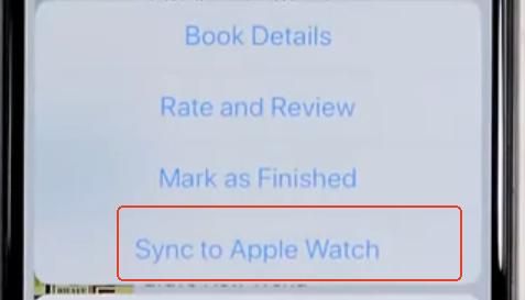 sync to audible app button