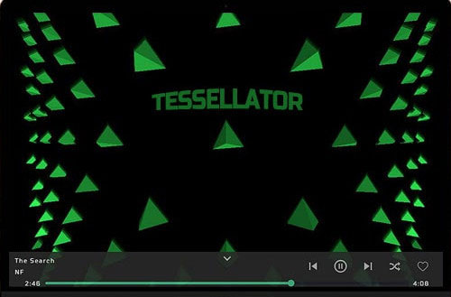 tessellator music visualizer for spotify online