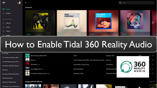 tidal 360 reality audio