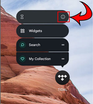 find storage and cache on tidal