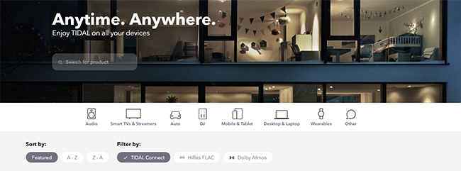 tidal connect device