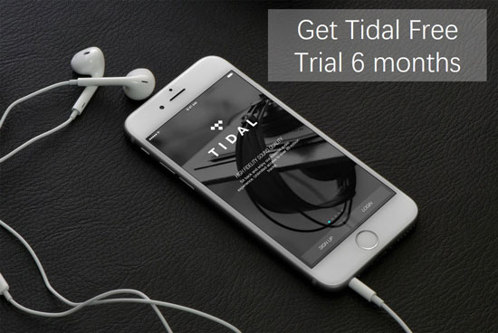 tidal free trial 6 months