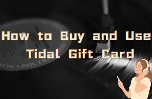 tidal gift card