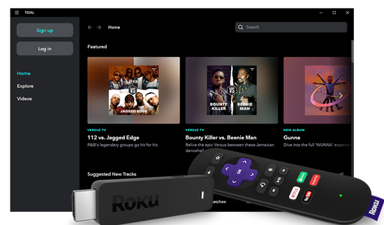 tidal on roku