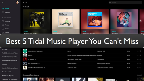 tidal music player