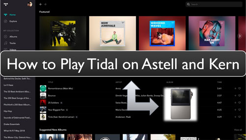 play tidal on astell kern