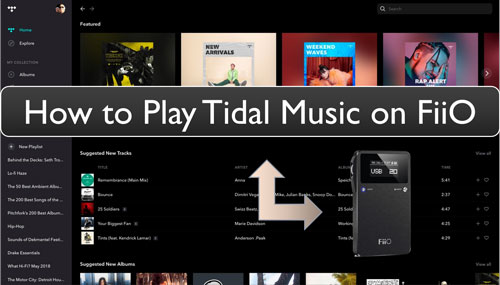 play tidal music on fiio