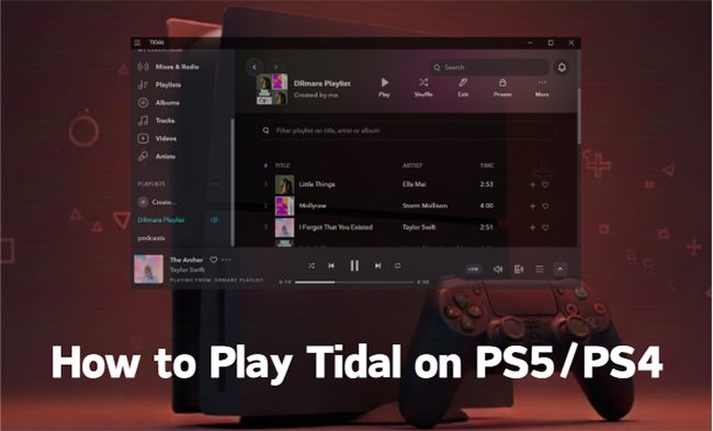tidal on ps5 ps4