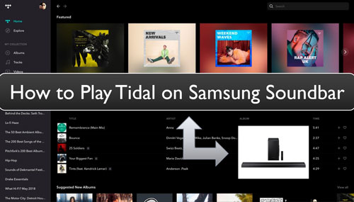 tidal on samsung soundbar