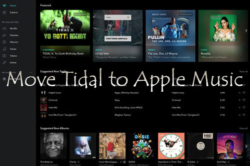 transfer tidal to apple music