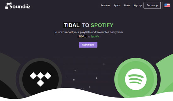 tidal to spotify by soundiiz