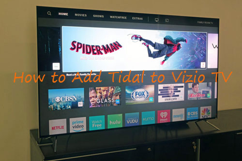 add tidal to vizio tv