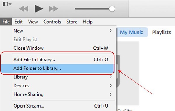 transfer music from tidal to itunes library