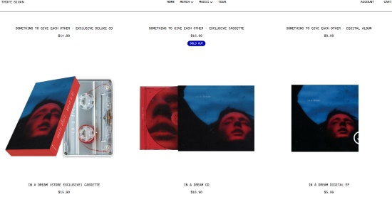 troye sivan official store