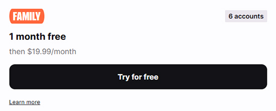 try deezer premium family for free