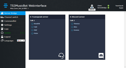 ts3musicbot webinterface