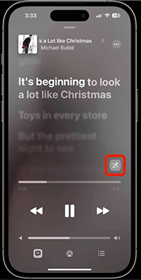 karaoke icon on apple music