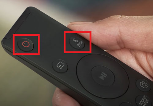 enable bluetooth on samsung soundbar via remote