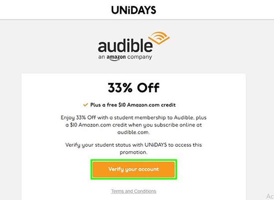 unidays verify your account