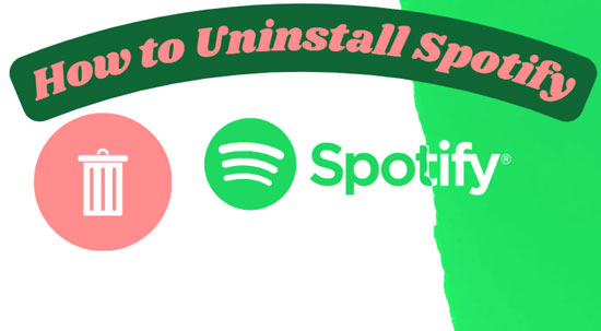 how to uninstall spotify