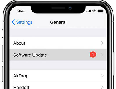 update ios software